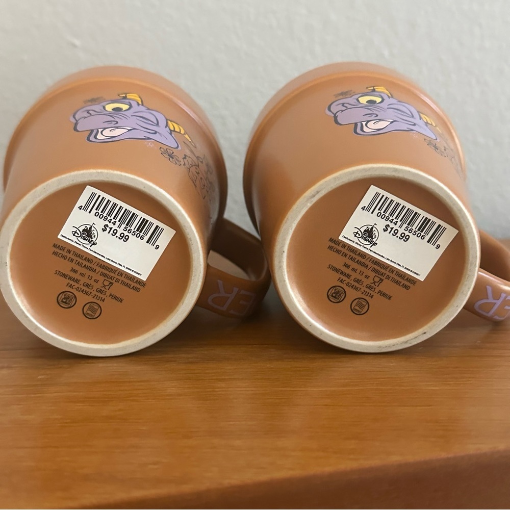 NWT - Disney 2022 Epcot Flower and Garden Pass-holder mugs - Featuring Figment - Picture 5 of 6
